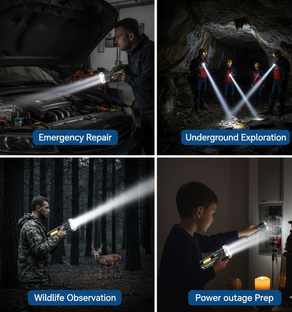4 LED Flashlight