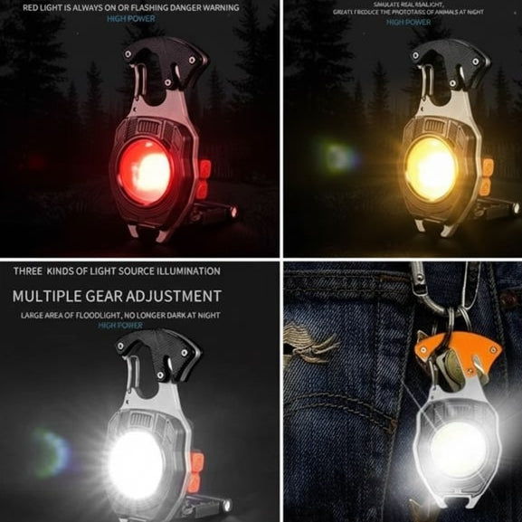 Multifunction Keychain LED Lighter