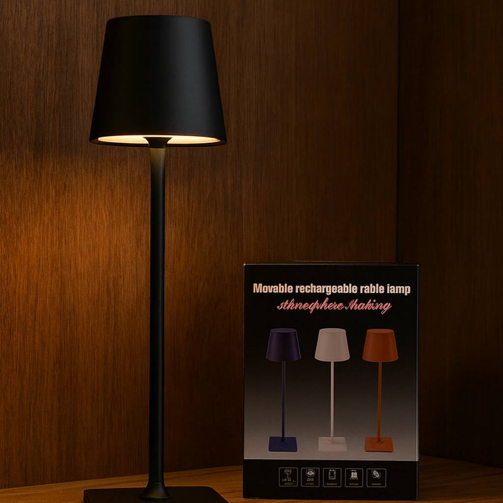 Metal Movable Rechargeable Night Lamp