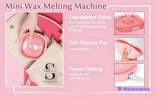 Silicone Foldable Wax Heater