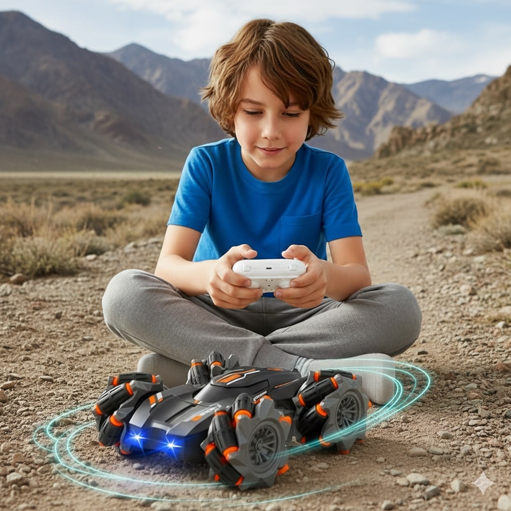 Stunt Car Double Sided