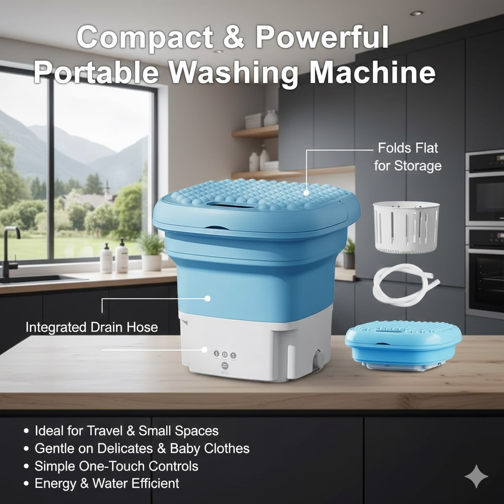 Foldable Washing Machine