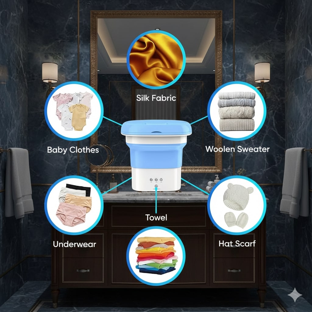 Foldable Washing Machine