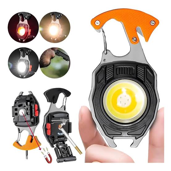 Multifunction Keychain LED Lighter